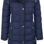 B-WARE DREIMASTER DAMEN MANTEL Gr. L Farbe Marine