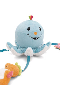 Neu Nici Badekuscheltier Oktopus Octily inkl. 3 Spielfiguren in Geschenkbox