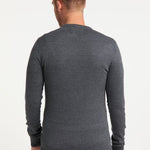 B-WARE PETROL INDUSTRIES HERREN PULLOVER GR.M FARBE RAVEN GREY