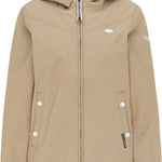 B-WARE SCHMUDDELWEDDA DAMEN JACKE Gr.S Farbe KHAKI MELANGE