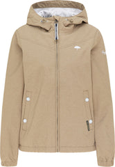 B-WARE SCHMUDDELWEDDA DAMEN JACKE Gr.S Farbe KHAKI MELANGE