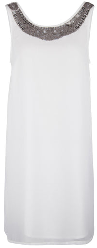 B-WARE DREIMASTER DAMEN KLEID Gr. XS Farbe Wollweiss