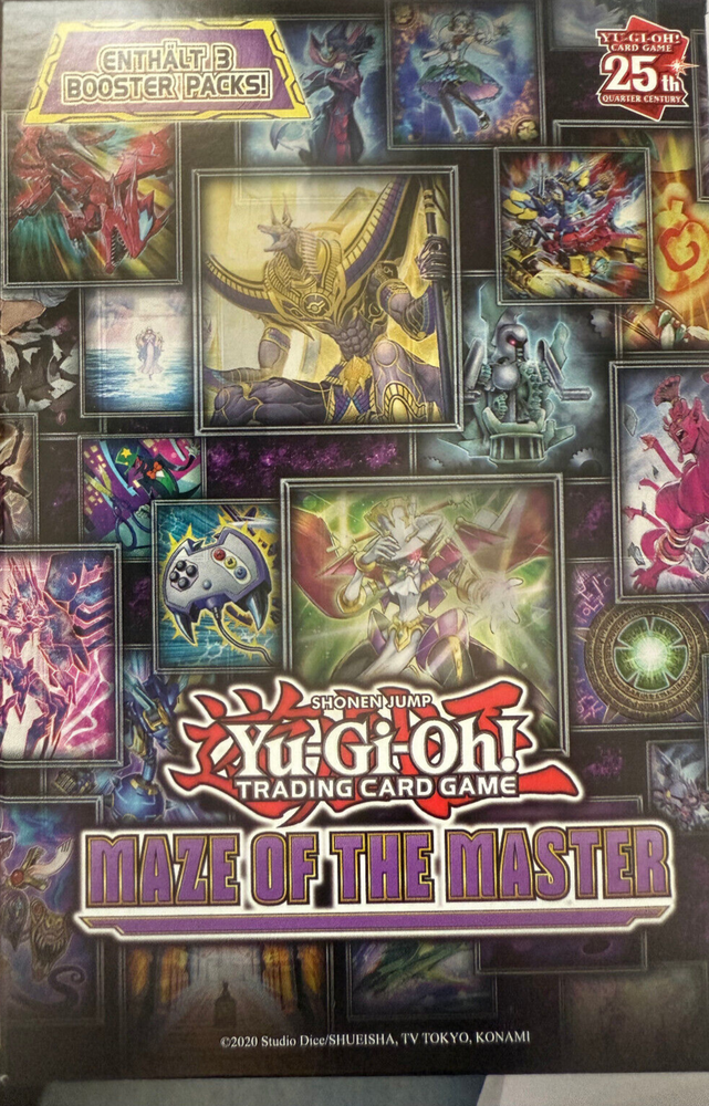 Yu-Gi-Oh! Maze of the Master 3-Pack Tuckbox deutsch 1. Auflage