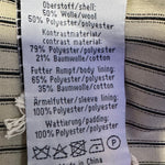 Musterware/Einzelstück DREIMASTER Mädels/Wollblazer, Gr. S Farbe Anthrazit