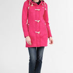 Musterware/Einzelstück …SCHMUDDELWEDDA DAMEN Strickfleece-Dufflecoat GR. S Pink