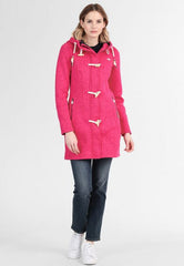 Musterware/Einzelstück …SCHMUDDELWEDDA DAMEN Strickfleece-Dufflecoat GR. S Pink