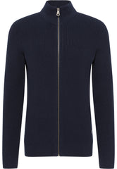 B-WARE DREIMASTER MARITIM HERREN STRICKJACKE Gr. L Farbe Marine