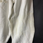 B-WARE FAINA DAMEN STRICKPULLOVER GR.M/L FARBE WEISS