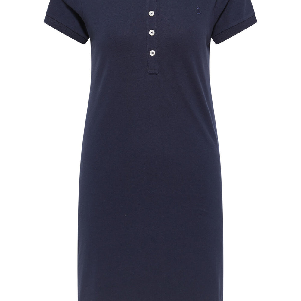 B-WARE DREIMASTER MARITIM DAMEN JERSEYKLEID Gr.M Farbe Marine