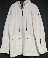 B-WARE DREIMASTER MARITIM HERREN ÜBERGANGSJACKE Gr.XXL Farbe Weiss
