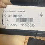 B-WARE DRY LAUNDRY DAMEN ANORAK Gr.XL FARBE CHAMPAGNER