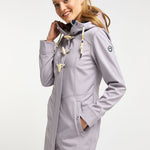 B-WARE SCHMUDDELWEDDA DAMEN MANTEL GR.M FARBE ROSA MELANGE