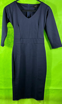 B-WARE USHA BLACK LABEL DAMEN KLEID Gr. 36 Farbe Dunkelblau