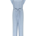 B-WARE DREIMASTER KLASSIK DAMEN JUMPER Gr.L Farbe TAUBENBLAU