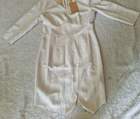 B-WARE USHA FESTIVAL DAMEN KLEID Gr.S Farbe SAND