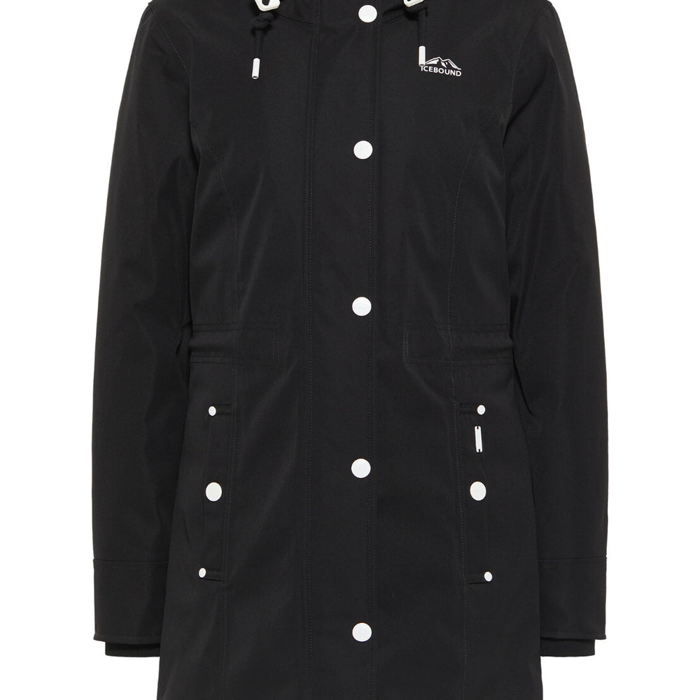 B-WARE ICEBOUND DAMEN WINTERPARKA Gr. M Farbe Schwarz