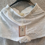 B-WARE MYMO DAMEN SHORTS Gr.S Farbe Weiss