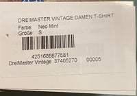 B-WARE DREIMASTER VINTAGE DAMEN T-SHIRT Gr.S Farbe Neo Mint