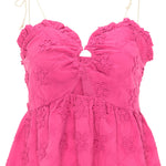 B-WARE IZIA DAMEN TOP Gr. XS Farbe Pink