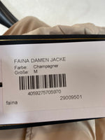 B-WARE FAINA DAMEN JACKE Gr. M Farbe Champagner