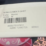 B-WARE MYMO DAMEN T-SHIRT GR.M FARBE MARINE