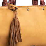 B-WARE IZIA DAMEN HANDTASCHE GR. ONESIZE FARBE CAMEL