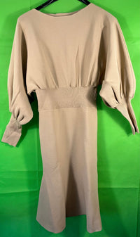 B-WARE FAINA DAMEN STRICKKLEID Gr. M/L Farbe Kamel