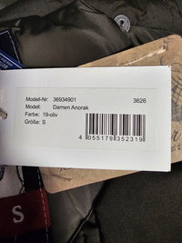 Musterware/Einzelstück DREIMASTER DAMEN ANORAK GR.S FARBE Oliv