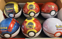 1x Pokémon Tin-Box Pokéball Herbst 2025 (vor sortiert)