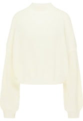 B-WARE MYMO DAMEN SWEATSHIRT Gr. XS/S Farbe Wollweiss