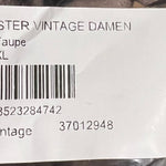 B-WARE DREIMASTER VINTAGE DAMEN MANTEL Gr.XL Farbe Taupe