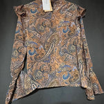 B-WARE USHA FESTIVAL DAMEN BLUSE Gr.S Farbe Braun