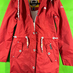 B-WARE SCHMUDDELWEDDA DAMEN PARKA Gr. XS Farbe Rot