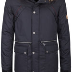 B-WARE DRY LAUNDRY HERREN PARKA GR.L FARBE SCHWARZ