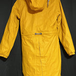 B-WARE Schmuddelwedda Damen Regenmantel mit Teddyfutter Gr.S Farbe Curry