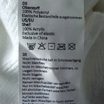 B-WARE IZIA DAMEN STRICKROCK Gr.M/L FARBE WEISS