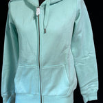 B-WARE MYMO DAMEN SWEATJACKE GR.M FARBE MINZE