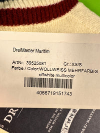 B-WARE DREIMASTER MARITIM DAMEN STRICK PULLOVER Gr. XS/S Farbe Wollweiss Mehrfar