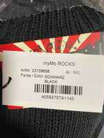 B-WARE MYMO ROCKS DAMEN SWEATSHIRT Gr. M/L Farbe Schwarz