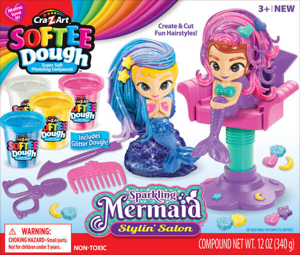Softee Dough Sparkling Mermaid Stylin´ Salon