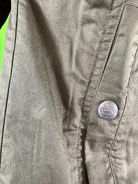 B-WARE DREIMASTER VINTAGE DAMEN ÜBERGANGSJACKE Gr. S Farbe Moosgrün