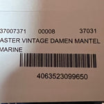 B-WARE DREIMASTER VINTAGE DAMEN MANTEL Gr.S Farbe Marine