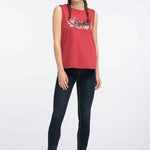 B-WARE MYMO DAMEN TOP GR.S FARBE ROT