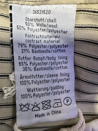 Musterware/Einzelstück DREIMASTER Mädels/Wollblazer, Gr. S Farbe Anthrazit
