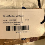 B-WARE DREIMASTER VINTAGE DAMEN ÜBERGANGSJACKE Gr. S Farbe Wollweiss