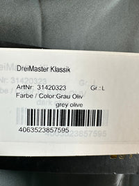 B-WARE DREIMASTER KLASSIK DAMEN A-LINIENROCK Gr. L Farbe Grau Oliv