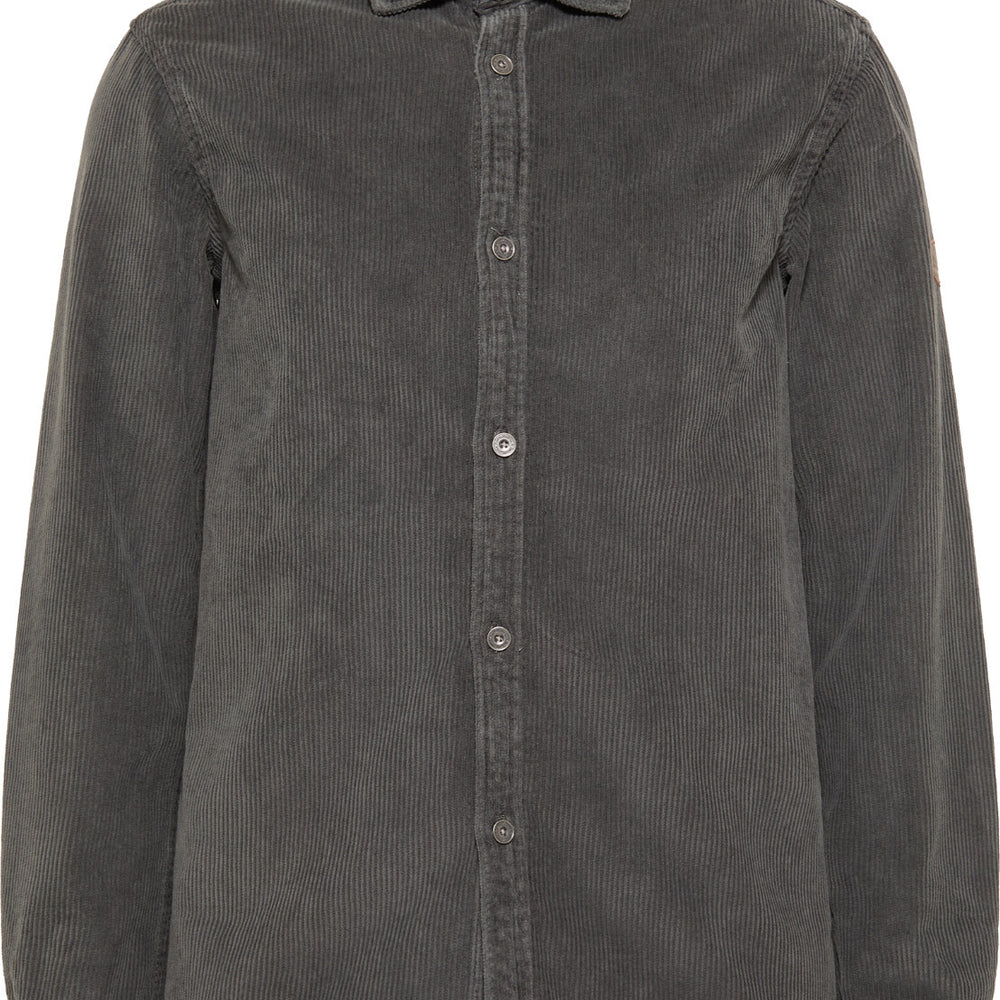 B-WARE DREIMASTER VINTAGE HERREN HEMD Gr.M Farbe Dunkelgrau