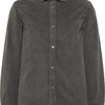 B-WARE DREIMASTER VINTAGE HERREN HEMD Gr.M Farbe Dunkelgrau