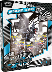 Pokemon Schwarze Blitze Ordner Kollektion KP 10.5 Binder Deutsch