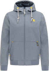 B-WARE Schmuddelwedda Herren Softshellblouson Gr. S Farbe Dunkelmarine Melange